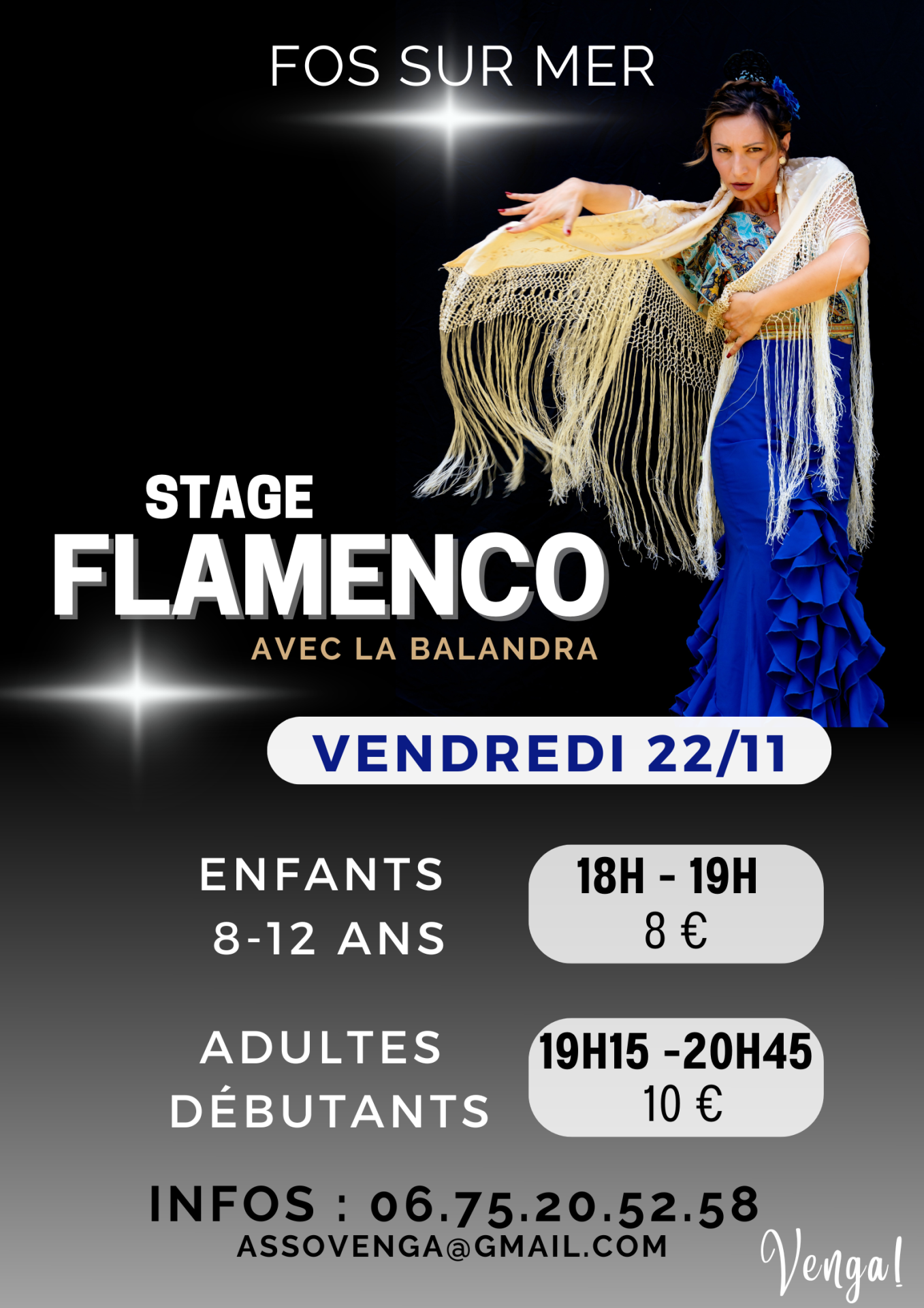 FLAMENCO stage danse fos sur mer