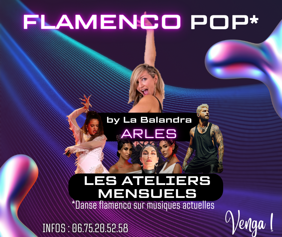 Cours de danse flamenco Pop Arles